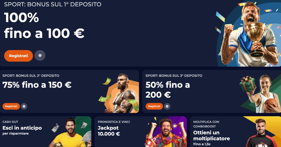 Bonus per gli Amanti dello Sport